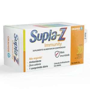 Supla Z Immunity Orange Health 1200mg 30 Comprimidos