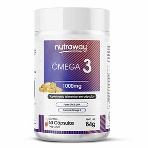 Ômega 3 NutraWay 1000mg 60 Cápsulas