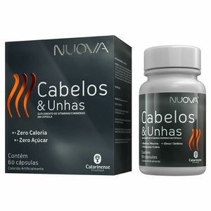 Nuova Cabelos e Unhas 60 Cápsulas