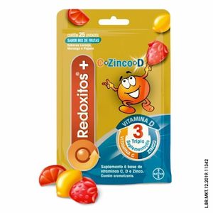 Redoxitos+ Sabor Mix de Frutas 25 Gomas Mastigáveis