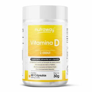 Vitamina D NutraWay 2000mg 60 Cápsulas