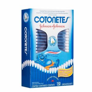 Hastes Flexíveis Johnson & Johnson Cotonetes 150 unidades