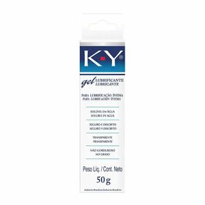 K-Y Gel Lubrificante Íntimo 50g