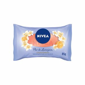 Sabonete Glicerinado Nivea Flor Laranjeira Óleos Essenciais 85g