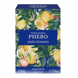 Sabonete em Barra Phebo Limão Siciliano 100g