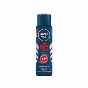 Desodorante Aerossol Nivea Men Dry Impact Plus 150ml