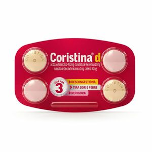 Coristina D Pro 4 Comprimidos