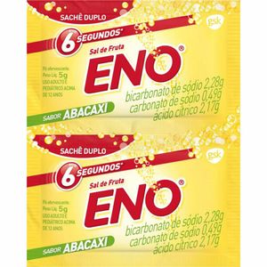 Sal de Fruta ENO Abacaxi Efervescente 2 sachês 5g cada