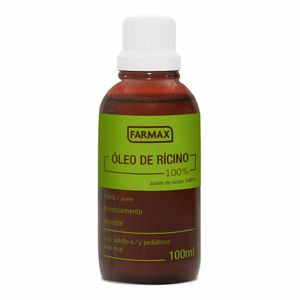Óleo de Rícino Farmax 100% 100ml
