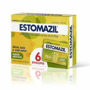 Estomazil Antiácido Efervescente Sabor Abacaxi 6 sachês