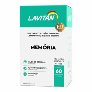 Lavitan Memória 60 Comprimidos