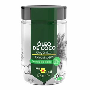 Óleo de Coco Extravirgem Orgânico Apis Flora 300ml