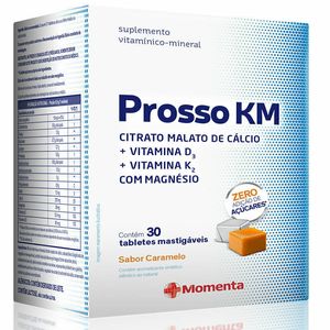 Prosso KM Caramelo 30 Tablets Mastigáveis