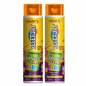 Skafe Regefort Que Banho Mais Feliz Kids Shampoo+Cond 300mL