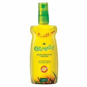 Repelente Citrojelly Citronela Loção Corporal 120ml
