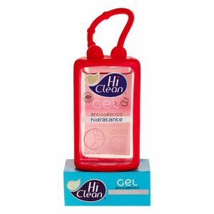 Álcool 70 Gel Antisséptico Hidrat 70ml Hi Clean Rosas Capa