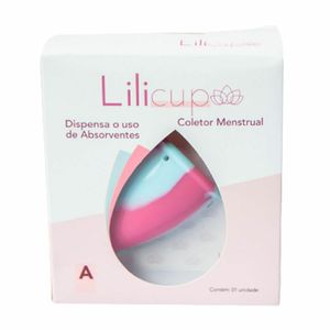 Coletor Menstrual Lilicup A-Azul e Rosa+30 Anos e Ex Grávida