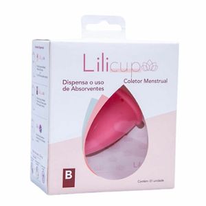 Coletor Menstrual Lilicup B - Rosa (- 30 Anos)