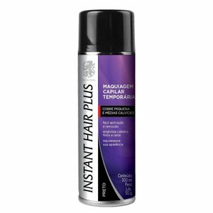 Maquiagem Capilar Instant Hair Plus Preto 300ml