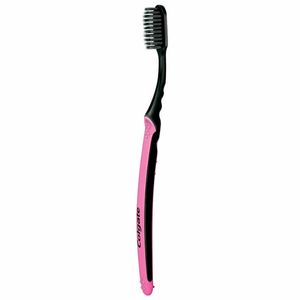 Kit 2 Escovas Dentais Colgate Slim Soft Black Suave Macia