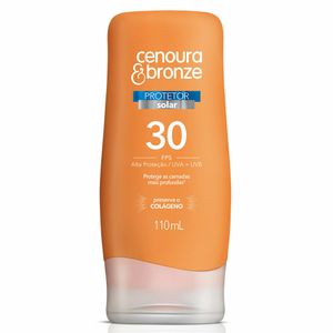 Protetor Solar Cenoura e Bronze Loção FPS30 110ml