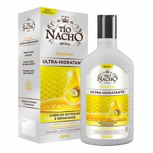 Shampoo Tío Nacho Ultra-hidratante Óleo de Coco 200ml