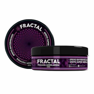 Pomada Modeladora Fractal Envernizado Super Brilho 130g