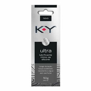 Lubrificante Íntimo K-Y Ultra Gel de Silicone 50g