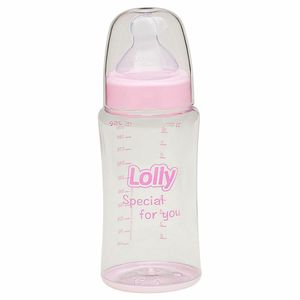 Mamadeira Lolly Big Special Ortodôntica 350mL - Rosa