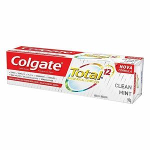 Creme Dental Colgate Total 12 Clean Mint 90G
