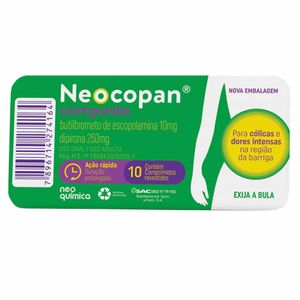 Neocopan 10mg/250mg 10 Comprimidos
