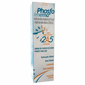 Phosfoenema Solução Retal 130ml