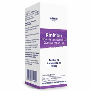 Rinidon Weleda Solução Oral 50ml