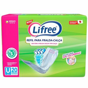 Refil para Fralda-Calça Lifree 20 unidades