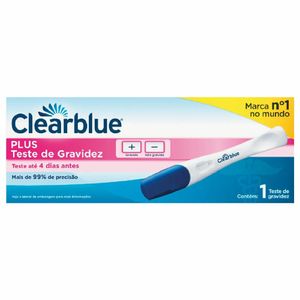 Teste de Gravidez Clearblue Plus 1 Unidade