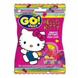 Bala de Gelatina Go Jelly Hello Kitty 80g