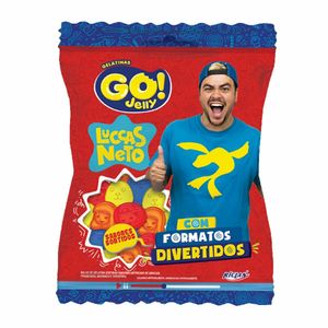 Bala de Gelatina Go Jelly Luccas Neto 70g