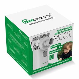 Inalador Nebulizador Portátil Medlevensohn ml01 Rede Vibratória