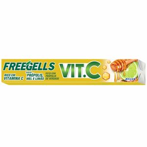 Drops Freegells Play Vit C Própolis Mel Limão 27,9g