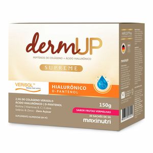 DermUp Supreme Colágeno Verisol Frutas Vermelhas 30 sachês
