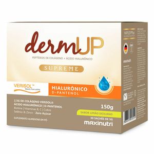 DermUp Supreme Colágeno Verisol Limão Siciliano 30 sachês