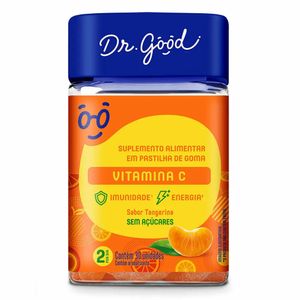 Vitamina C Dr. Good Tangerina 30 Gomas Mastigáveis