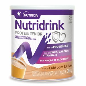 Composto Lácteo Nutridrink Protein Sênior Café com Leite 380g