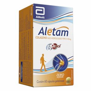 Aletam Colágeno 40mg 60 Cápsulas