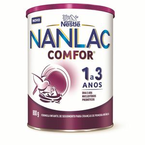 Fórmula Infantil Nanlac Comfor 1 a 3 anos 800g