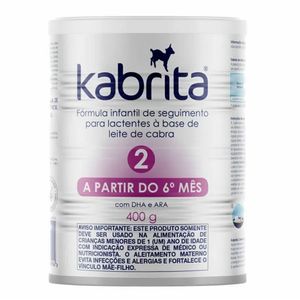 Fórmula Infantil à Base de Leite de Cabra Kabrita 2 400g