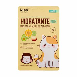 Hidratante Kiss New York Máscara Facial Kids Algodão