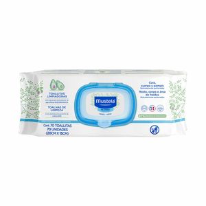 Lenços Umidecidos Mustela Abacate Orgânico 70 unidades