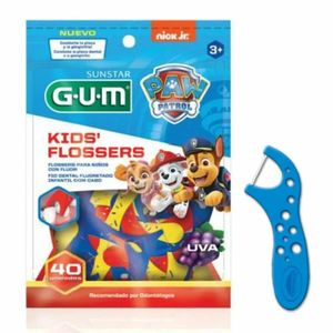 Fio Dental G.U.M Kids Patrulha Canina Uva 40 unidades