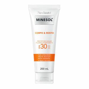 Protetor Solar NeoStrata Minesol Corpo & Rosto FPS30 200ml